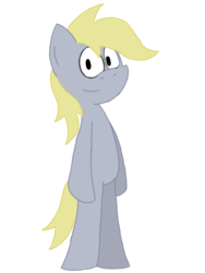 Size: 768x1024 | Tagged: safe, artist:rubengr98, derpy hooves, pony, g4, bipedal, drawing, female, solo