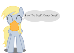 Size: 1832x1313 | Tagged: safe, derpy hooves, pegasus, pony, g4, duckface, female, front, mare, mask