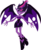 Size: 3000x3649 | Tagged: dead source, safe, artist:xebck, twilight sparkle, demon, equestria girls, g4, alternate universe, clothes, dress, evil, female, high res, role reversal, simple background, solo, sunset satan, transparent background, twilight sparkle (alicorn), vector, wings