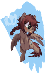 Size: 1227x1920 | Tagged: safe, artist:wicklesmack, oc, oc only, oc:whirly breeze, flying, solo
