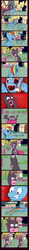 Size: 1015x8633 | Tagged: safe, artist:sv37, pinkie pie, rainbow dash, g4, batman, comic, meme, nightmare night, pinkamena diane pie