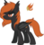 Size: 2786x2856 | Tagged: safe, artist:duskthebatpack, oc, oc only, oc:frostfire, bat pony, pony, cutie mark, fangs, gift art, high res, scar, simple background, solo, transparent background, vector