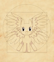 Size: 819x931 | Tagged: safe, artist:ironhooves, hilarious in hindsight, vitruvian man