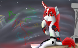 Size: 3480x2160 | Tagged: safe, artist:pony-tanker, oc, oc only, pony, unicorn, high res, solo, tanker