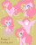 Size: 1024x1242 | Tagged: safe, artist:braffy, pinkie pie, g4, cute, diapinkes, eyes closed, female, floppy ears, japanese, looking at you, multeity, nose in the air, open mouth, pronking, smiling, solo