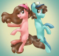 Size: 943x896 | Tagged: safe, artist:amber flicker, crossover, dipper pines, gravity falls, mabel pines, male