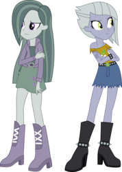 Size: 3181x4478 | Tagged: safe, artist:sketchmcreations, limestone pie, marble pie, equestria girls, g4, boots, equestria girls-ified, high res, shoes, simple background, transparent background, vector