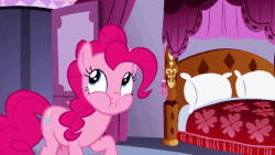 Size: 550x310 | Tagged: safe, screencap, pinkie pie, canterlot boutique, g4, animated, female