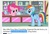 Size: 832x569 | Tagged: safe, artist:m-dstudios, edit, edited screencap, screencap, pinkie pie, rainbow dash, g4, 50 sombras de pinkie pie, animated at source, caption, female, lesbian, ship:pinkiedash, shipping, spanish, translated in the comments, translated in the description