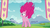 Size: 1920x1080 | Tagged: safe, screencap, pinkie pie, g4, the mane attraction, discovery family logo, female, messy mane, shocked, solo