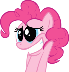 Size: 875x913 | Tagged: safe, artist:ookami_95, pinkie pie, a friend in deed, g4, my little pony: friendship is magic, simple background, smiling, transparent background, vector