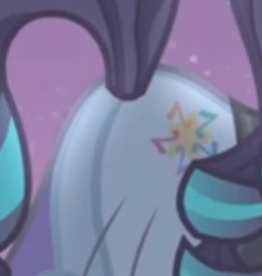 Size: 255x269 | Tagged: safe, screencap, coloratura, earth pony, pony, g4, the mane attraction, butt, coloraturump, cropped, female, mare, plot, rara, see-through, solo