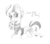 Size: 979x853 | Tagged: safe, artist:julkauke, coloratura, g4, my little pony: friendship is magic, the mane attraction, bedroom eyes, rara, sketch