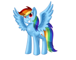 Size: 1280x1024 | Tagged: safe, artist:mlp-firefox5013, rainbow dash, g4, female, simple background, solo, spread wings, transparent background