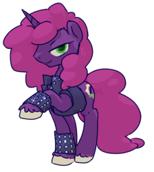 Size: 1963x2194 | Tagged: safe, artist:inlucidreverie, oc, oc only, oc:paintblood, pony, unicorn, g4, the mane attraction, clothes, costume, dancer, eyelashes, femboy, male, simple background, solo, transparent background