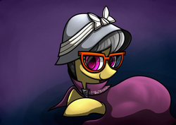 Size: 1754x1240 | Tagged: safe, artist:rambopvp, a.k. yearling, daring do, pony, g4, clothes, female, looking at you, solo