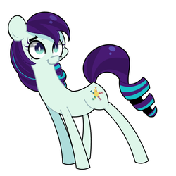 Size: 1280x1280 | Tagged: safe, artist:turtlefarminguy, coloratura, earth pony, pony, g4, the mane attraction, female, mare, rara, simple background, smiling, solo, white background