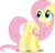 Size: 5263x5000 | Tagged: safe, artist:dashiesparkle, artist:hawk9mm, fluttershy, pegasus, pony, g4, the hooffields and mccolts, .svg available, absurd resolution, cute, female, folded wings, inkscape, mare, ponyscape, shyabetes, simple background, smiling, solo, transparent background, vector, when she smiles, wings