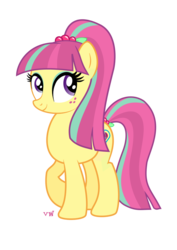 Size: 744x1052 | Tagged: safe, artist:violetswhite, sour sweet, pony, equestria girls, g4, my little pony equestria girls: friendship games, equestria girls ponified, female, freckles, ponified, simple background, solo, transparent background, vector