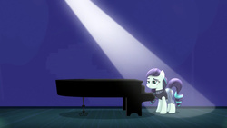 Size: 776x437 | Tagged: safe, screencap, coloratura, g4, the mane attraction, musical instrument, piano, solo, spotlight