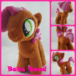 Size: 2000x2000 | Tagged: safe, artist:craftycavy, babs seed, g4, high res, irl, photo, plushie