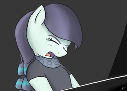 Size: 5000x3584 | Tagged: safe, artist:neighday, coloratura, g4, the mane attraction, crying, female, musical instrument, piano, rara, solo