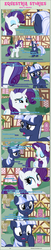 Size: 1475x7219 | Tagged: safe, artist:estories, rarity, oc, oc:silverlay, original species, umbra pony, comic:seeds of darkness, g4, comic