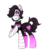 Size: 1000x1000 | Tagged: safe, artist:kennyteya, pony, robot, robot pony, crossover, mettaton, mettaton ex, ponified, solo, undertale