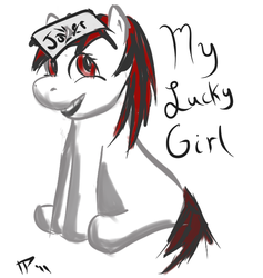 Size: 621x655 | Tagged: safe, artist:juleppony, oc, oc only, oc:blackjack, fallout equestria, fallout equestria: project horizons