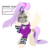 Size: 1366x1353 | Tagged: safe, artist:lucky-jacky, coloratura, oc, oc only, oc:console command, g4, the mane attraction, commission, countess coloratura, crossdressing, mettaton, simple background, solo, transparent background, undertale