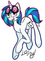 Size: 916x1228 | Tagged: safe, artist:kawaiidesu08, dj pon-3, vinyl scratch, pony, unicorn, g4, cutie mark, female, happy, hooves, horn, mare, open mouth, simple background, smiling, solo, sunglasses, teeth, white background