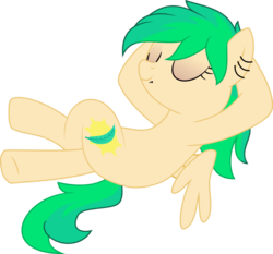 Size: 1024x955 | Tagged: safe, artist:baldmoose, oc, oc only, oc:sky rider, pegasus, pony, ear piercing, eyes closed, piercing, solo