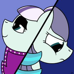 Size: 1000x1000 | Tagged: safe, artist:spritepony, coloratura, g4, the mane attraction, countess coloratura, female, rara, solo