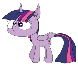 Size: 8508x7265 | Tagged: safe, artist:greenlit, twilight sparkle, alicorn, pony, g4, absurd resolution, big head, derp, female, mare, silly, silly pony, solo, twilight sparkle (alicorn)