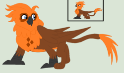 Size: 804x476 | Tagged: safe, artist:heartshine123, oc, oc only, oc:draco darkwing, griffon, base used, male, simple background, solo, transparent background