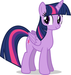 Size: 8000x8437 | Tagged: safe, artist:luckreza8, twilight sparkle, alicorn, pony, g4, the mane attraction, .svg available, absurd resolution, cute, female, inkscape, mare, offscreen character, simple background, solo, transparent background, twiabetes, twilight sparkle (alicorn), vector