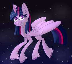 Size: 762x673 | Tagged: safe, artist:darabirb, twilight sparkle, alicorn, pony, g4, female, mare, solo, twilight sparkle (alicorn), unshorn fetlocks