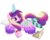 Size: 5561x4497 | Tagged: safe, artist:law44444, princess cadance, g4, absurd resolution, bed hair, clothes, cute, cutedance, drink, female, fluffy mane, levitation, magic, messy mane, open mouth, pizza, prone, simple background, smiling, socks, solo, striped socks, telekinesis, transparent background