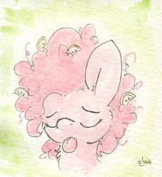 Size: 690x753 | Tagged: safe, artist:slightlyshade, pinkie pie, g4, female, solo, traditional art