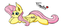 Size: 2200x1000 | Tagged: safe, artist:yooyfull, fluttershy, g4, female, solo