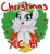 Size: 1500x1635 | Tagged: safe, artist:partypievt, oc, oc only, advertisement, bell, bow, christmas, holly, ribbon, simple background, solo, transparent background, wreath, your character here