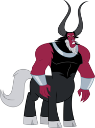 Size: 2233x3000 | Tagged: artist needed, safe, lord tirek, centaur, g4, high res, male, simple background, solo, transparent background, vector