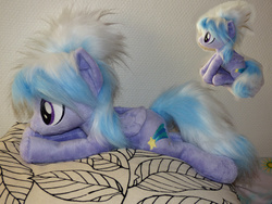 Size: 4608x3456 | Tagged: safe, artist:epicrainbowcrafts, cloudchaser, pony, g4, beanie (plushie), irl, photo, plushie, solo