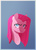 Size: 536x749 | Tagged: safe, artist:apilsinn, pinkie pie, earth pony, pony, g4, female, pinkamena diane pie, snarling, solo