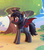 Size: 799x900 | Tagged: safe, artist:krowzivitch, oc, oc only, oc:qetesh, bat pony, pony, bat pony oc, craft, customized toy, figurine, irl, photo, sculpture