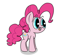 Size: 900x826 | Tagged: safe, artist:pink-dooples, pinkie pie, g4, female, solo