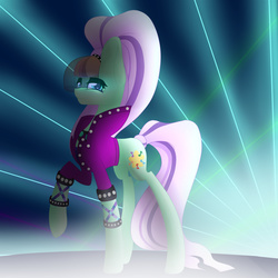 Size: 2000x2000 | Tagged: safe, artist:luna756, coloratura, g4, the mane attraction, countess coloratura, female, high res, solo