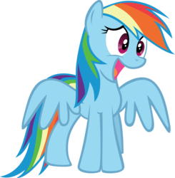 Size: 2932x2990 | Tagged: safe, artist:biodegradablebox, rainbow dash, g4, party of one, cute, dashabetes, female, high res, simple background, solo, transparent background, vector