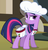 Size: 369x383 | Tagged: safe, screencap, twilight sparkle, g4, my little pony: friendship is magic, the last roundup, clothes, female, hat, outfit catalog, saddle bag, solo