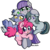 Size: 3000x3000 | Tagged: safe, artist:anibaruthecat, limestone pie, marble pie, maud pie, pinkie pie, earth pony, pony, g4, adorable face, anibaru is trying to murder us, blushing, cute, diapinkes, equestria's best big sister, female, filly, foal, high res, limabetes, looking at you, marblebetes, maudabetes, open mouth, pie sisters, siblings, simple background, sisters, smiling, transparent background, when she smiles